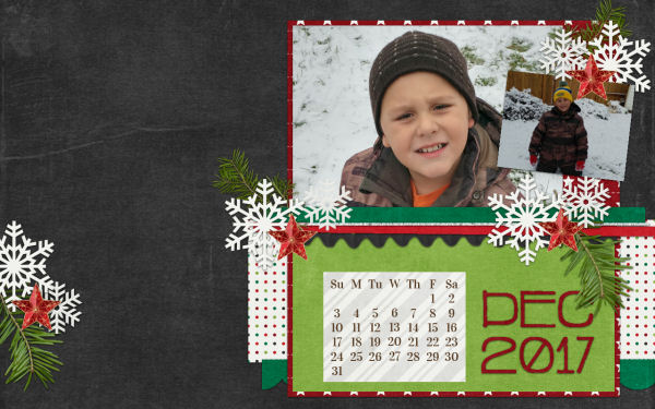 My December Desktop