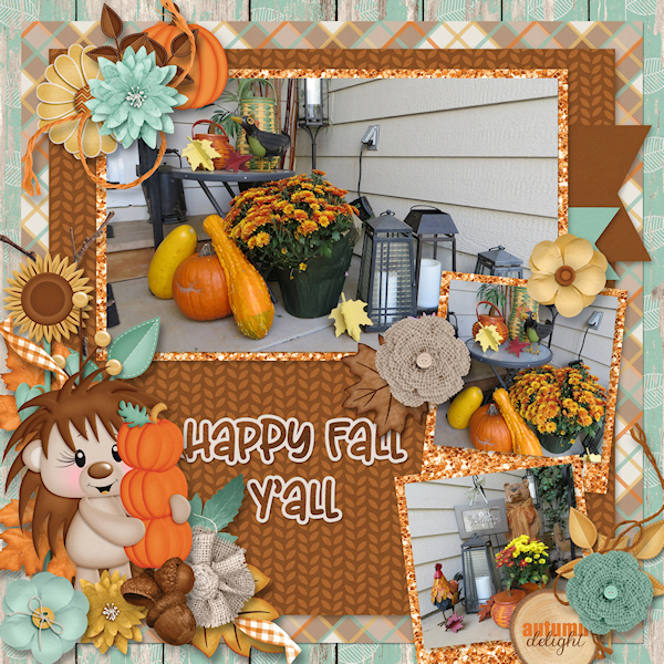 My Fall Porch