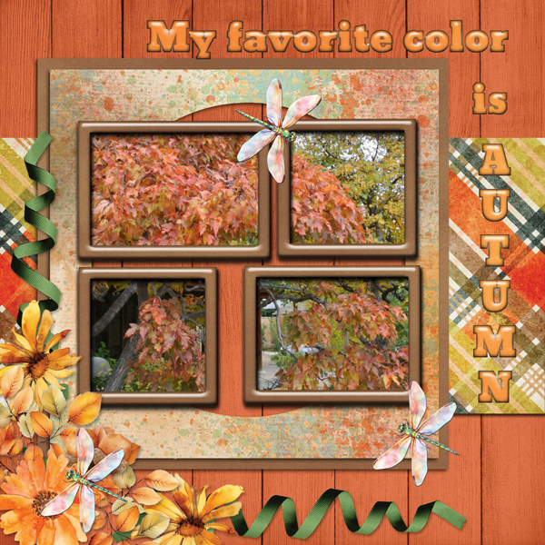 My favorite color is AUTUMN