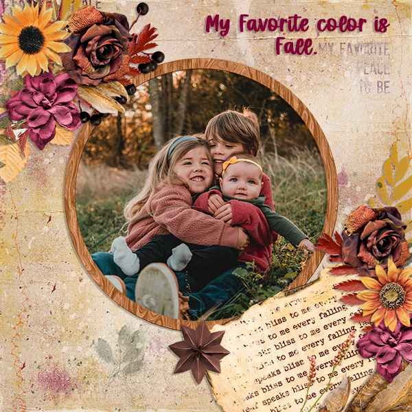 My favorite color is Fall.