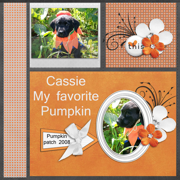 My favorite Pumpkin Cassie