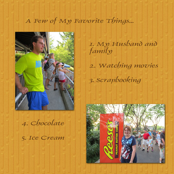 My Favorite Things