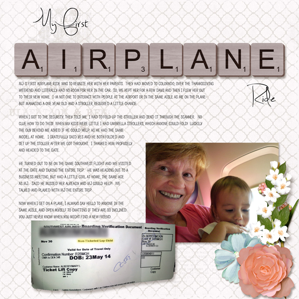 My First Airplane Ride