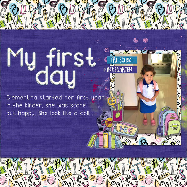 My First day