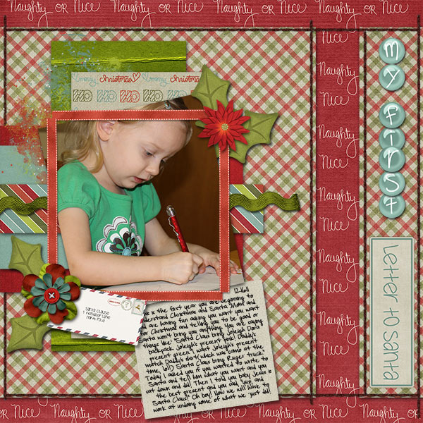 My First Letter to Santa