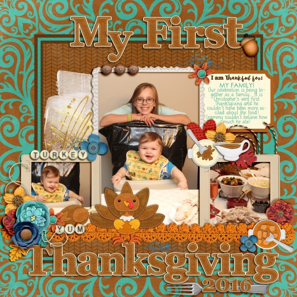 My First Thanksgiving - Chris