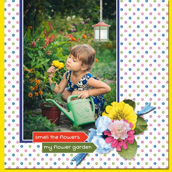 My Flower Garden by Memory Mosaic
