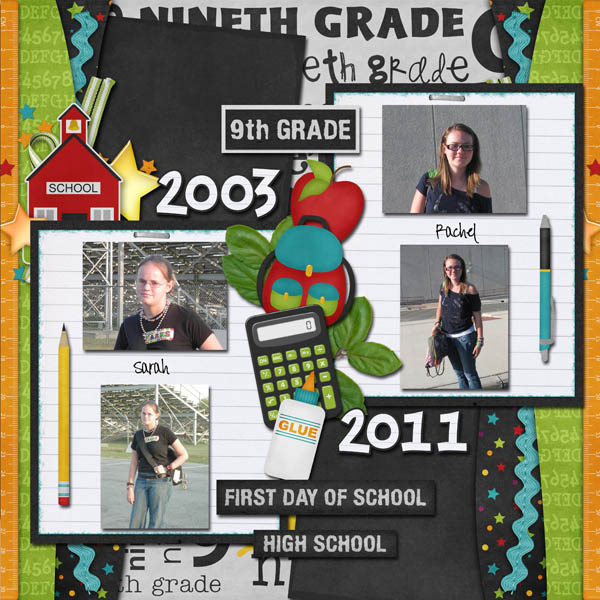 My girls 9th grade