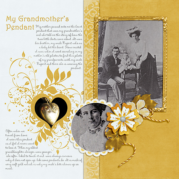 My Grandmother Pendant