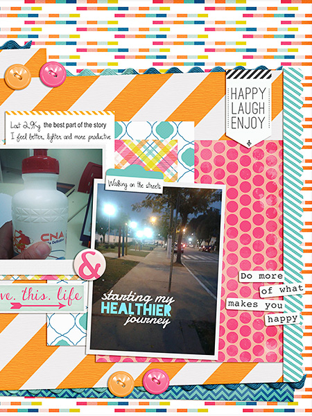 My Healthier Journey 1 (right page)