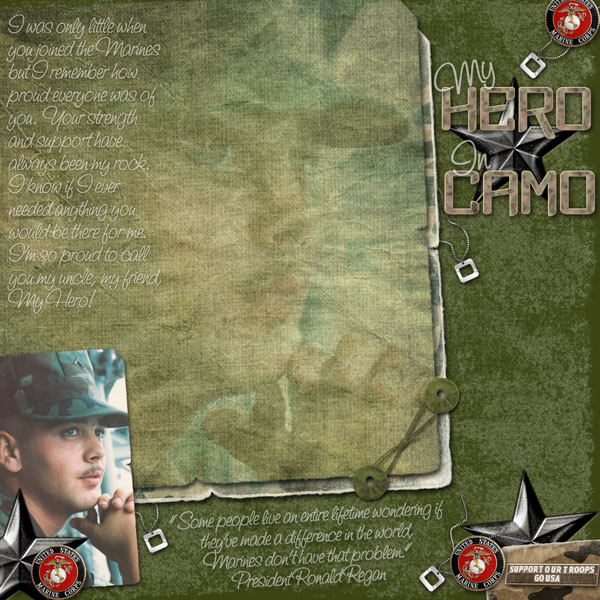 My Hero in Camo