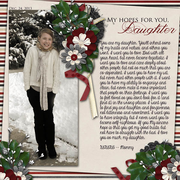 My Hopes For You, Daughter