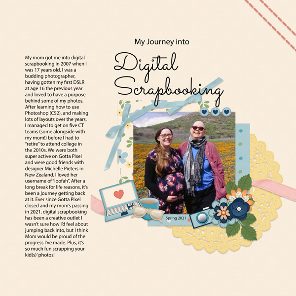 My Journey into Digital Scrapbooking