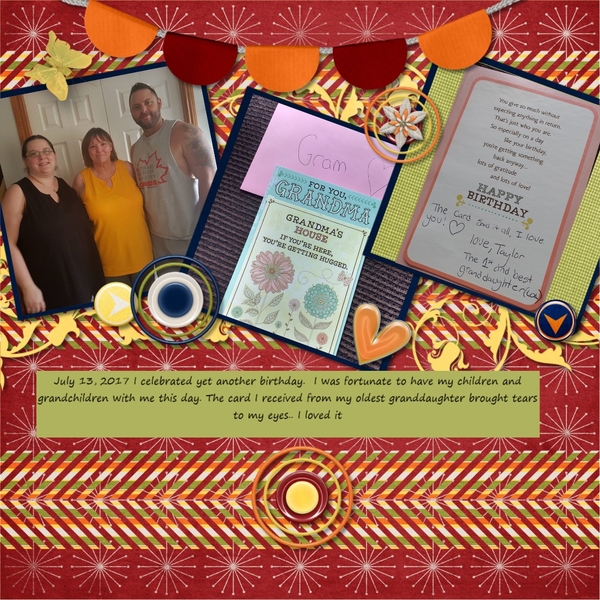 My July Blessings