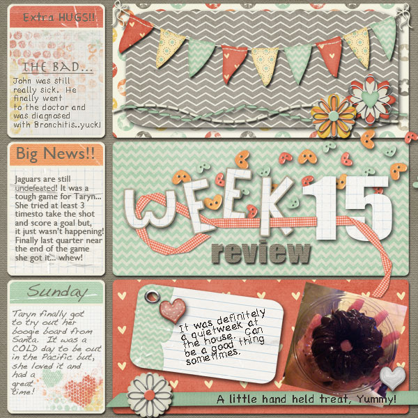 My life week 15