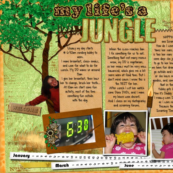 My Life's a Jungle... left side