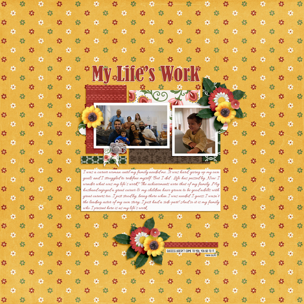 My Lifes Work