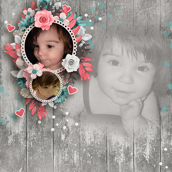 My lil poser