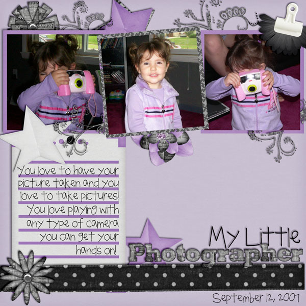 My Little Photographer