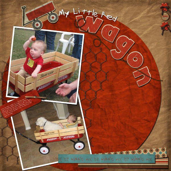 My Little Red Wagon