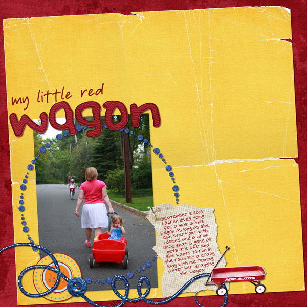 My Little Red Wagon