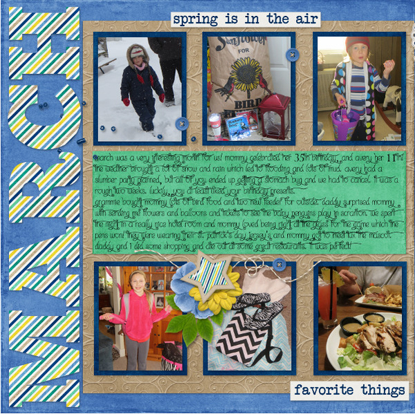 My March 2015 {Left Side}