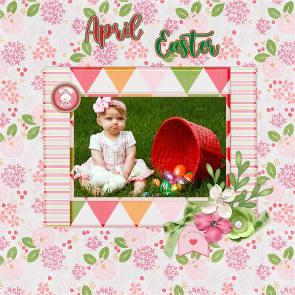 My Memories Challenge with Neia Scraps APRIL