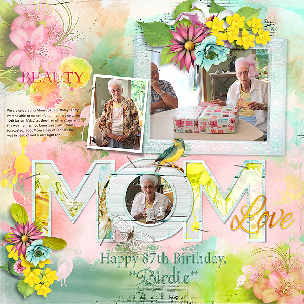 My Mom's 87th B'day