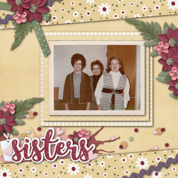 My Mother + her Sisters