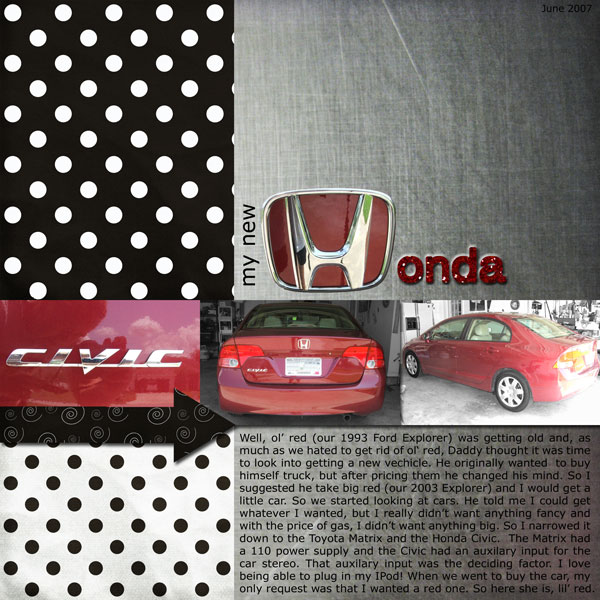 my new honda
