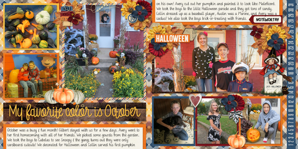My October 2018