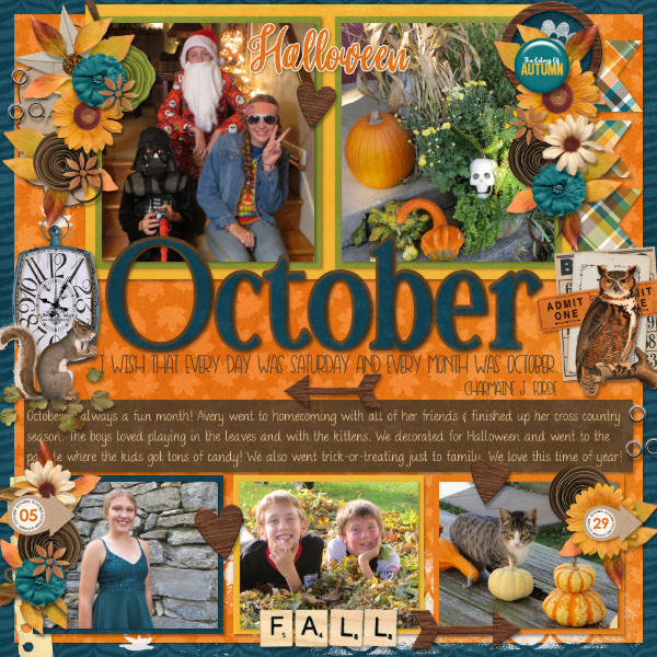 My October 2019