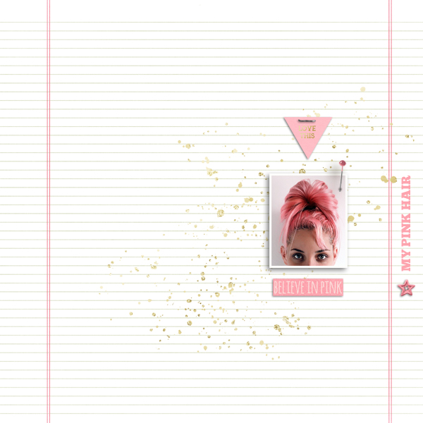 my pink hair