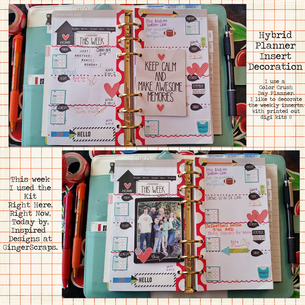 My Planner Decoration this Week