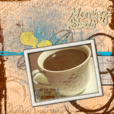 My "good mornig"