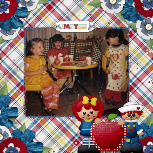 My Raggedy Ann and Andy Table