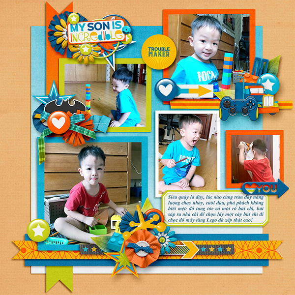 My son