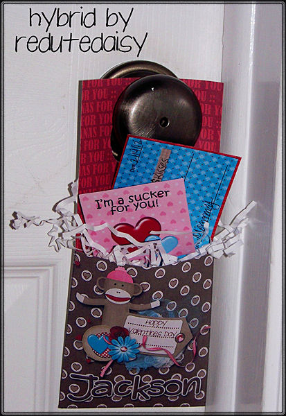 My Son's Valentines Door Hanger