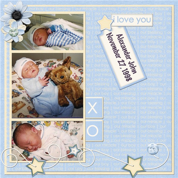 My sweet boy :)