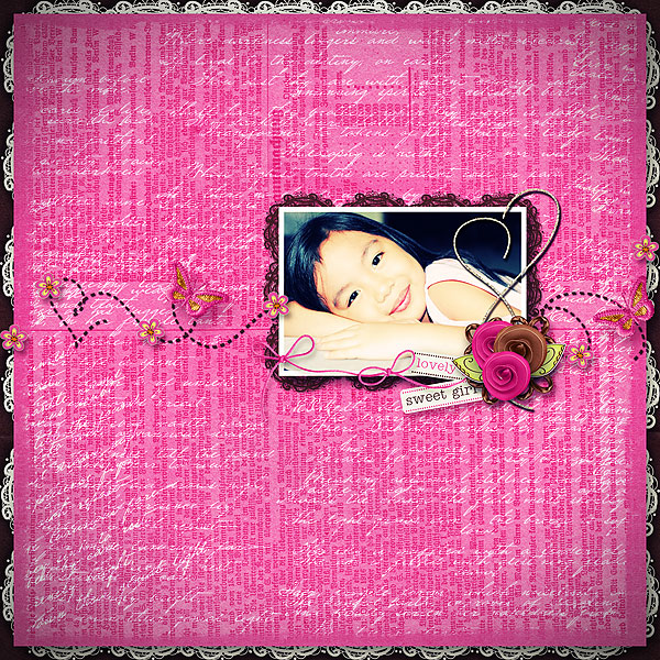 my sweet girl...