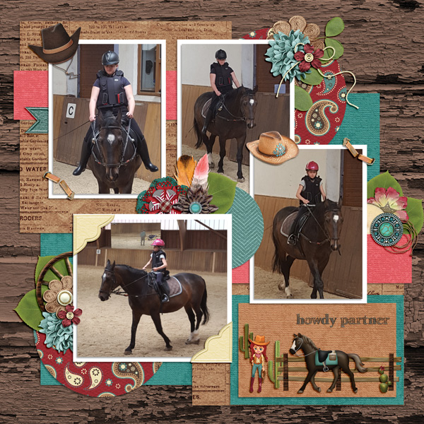 my two cowgirls