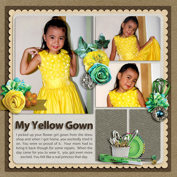 My Yellow Gown