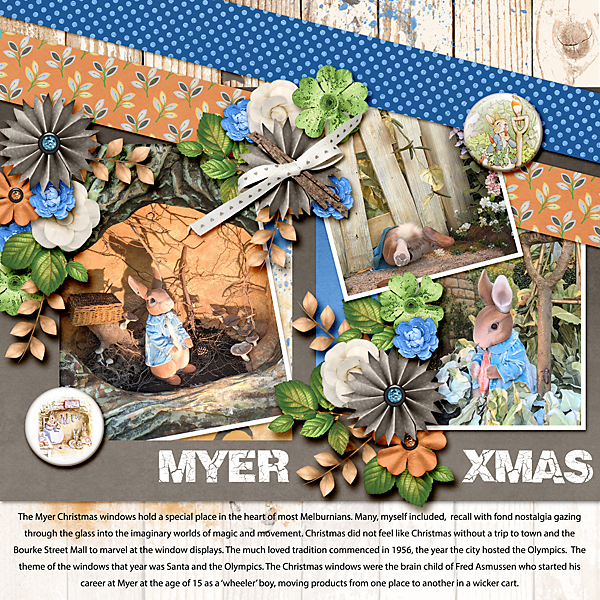 Myer Xmas Windows 2021 - left hand side
