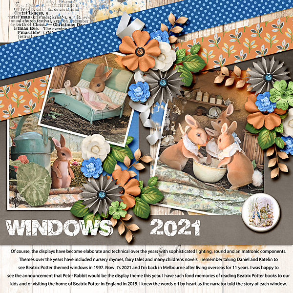 Myer Xmas Windows 2021 - right hand side