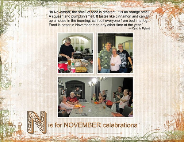N is for November celebrations
