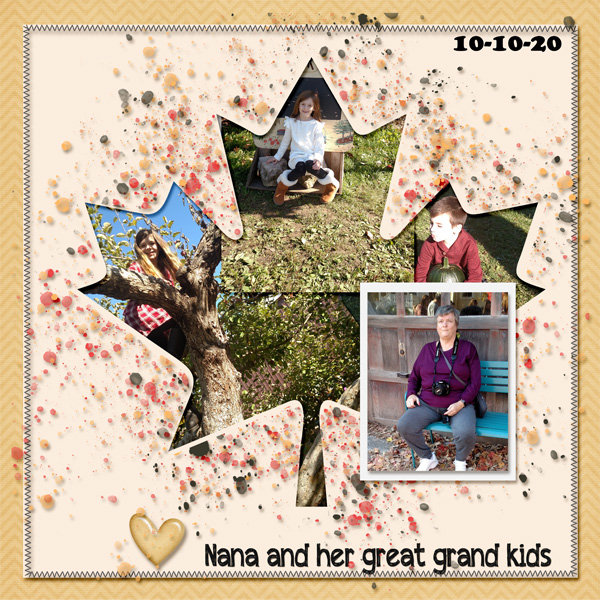 Nana and Great Grand-kids