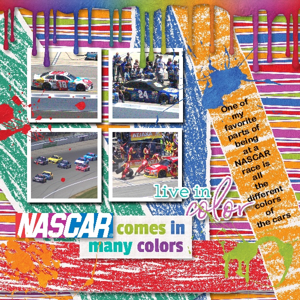 NASCAR Comes In Many Colors