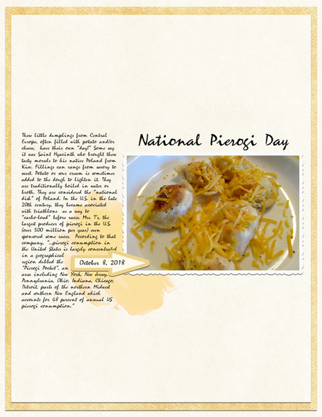 National Pierogi Day
