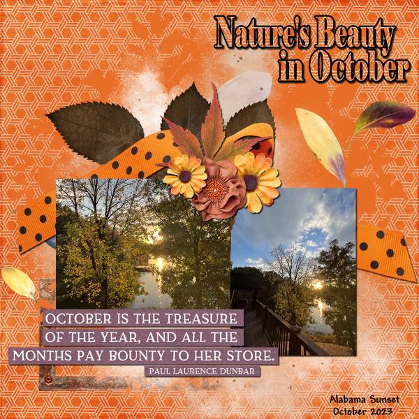 Nature's Beauty In October