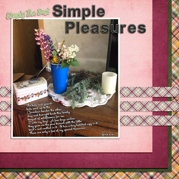 Natures Simple Pleasures